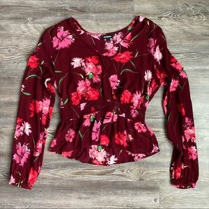 Express Floral Top